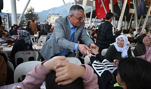 Başkan Topaloğlu’ndan Kuzdere’de iftar yemeği