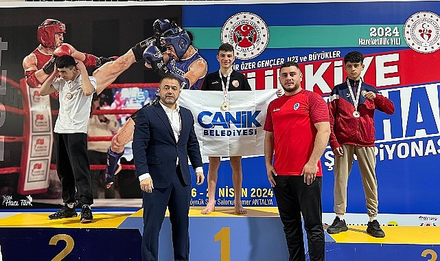 Canikli Sporcu Türkiye Şampiyonu