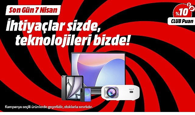 “İhtiyaçlar Sizde, Teknolojiler MediaMarkt’ta” Kampanyası Başlıyor
