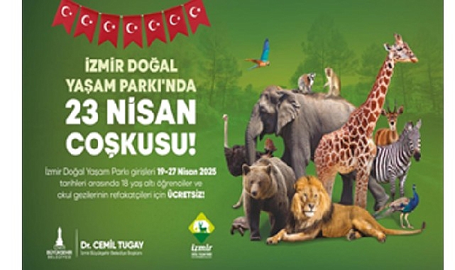 İzmir Büyükşehir Belediyesi’nden çocuklara 23 Nisan hediyesi