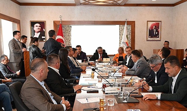 Kemer Belediyesi Nisan ayı meclisi gerçekleştirildi