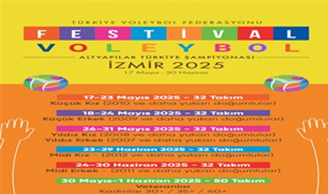 Festival Voleybol heyecanının adresi Fuar İzmir olacak