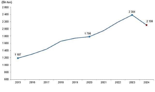 Kırmızı Et Üretim İstatistikleri, 2024