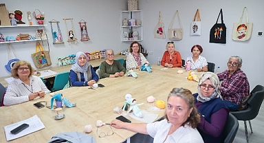 Bucalı kursiyerlerden minik savaşçılara destek