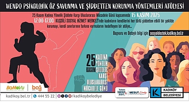 Kadıköy’de Kadınlar Şiddete Karşı Birlikte Güçleniyor