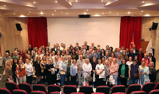 DEÜ 60+ Tazelenme Üniversitesinde yeni akademik yıl başladı