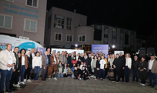 “Şadi Başkan’la Akşam Çayı” buluşması Üçevler Mahallesi’ndeydi
